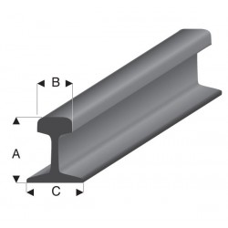 Profilé Rail Gris 33 cm