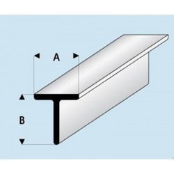 Profilé styrène en T