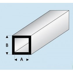 Profilé styrène Tube Carré